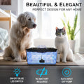 QUALITY ENVY Automatic Pet Water Fountain Dispenser for Dogs and Cats | 1-Gallon / 4 Liter Capacity with Ultra Quiet Pump and Two Filters Included