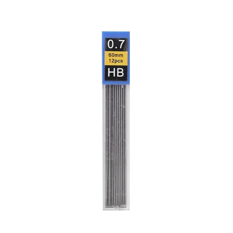 6-1Pcs Mechanical Pencil Lead 0.3 0.5 0.7 0.9 1.3 2.0 HB Refill Leads for Mechanical Pencil Drawing Automatic Pencils Stationery