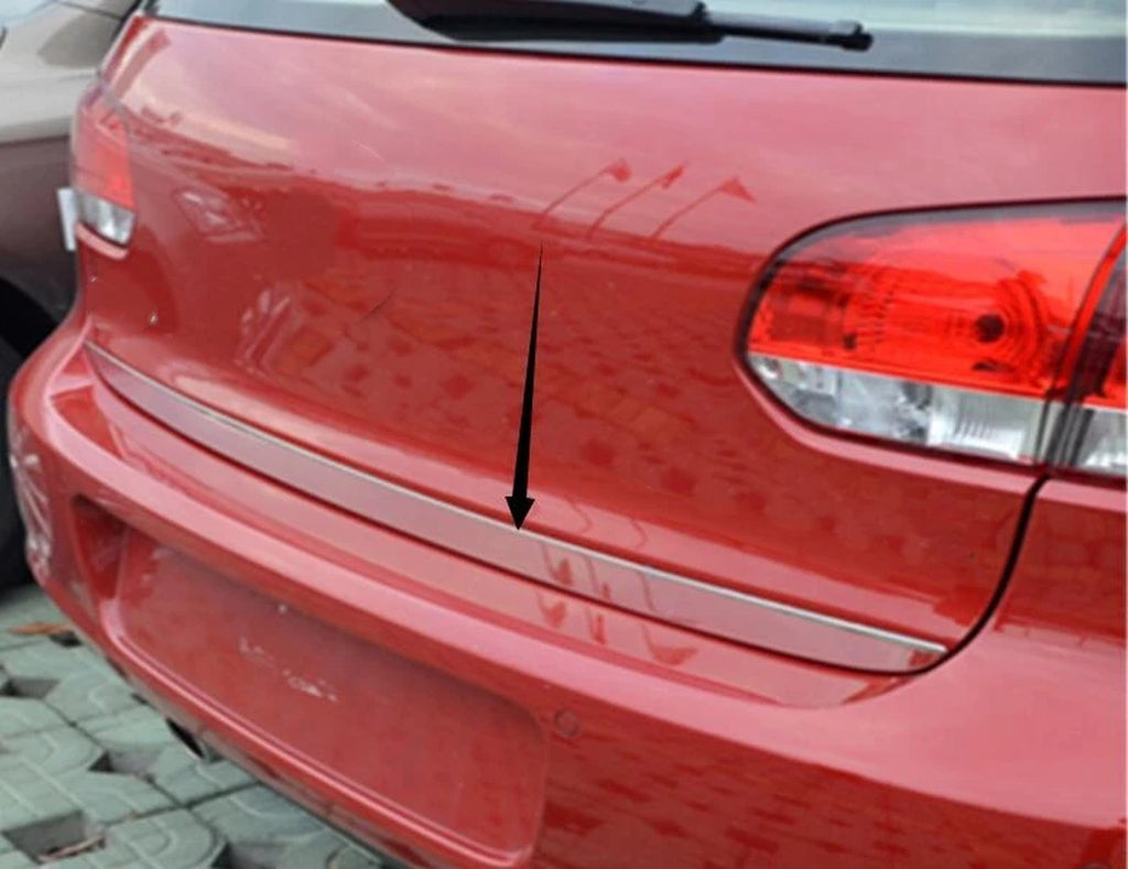 Stainless Steel Rear Tailgate Trim Cover for Fit for Golf MK6/MK7 (2014-2016) - 1 Piece Car Accessory