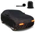 190 In. X 75 In. X 57 In. Extra Thick PVC Cotton Lined Heavy-Duty SUV Car Cover