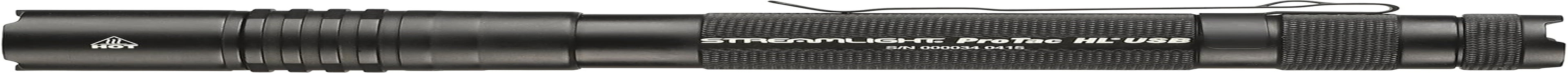 Streamlight Protac HL USB 1000-Lumen Tactical Flashlight - Rechargeable, Multi-Fuel, Includes USB Cable & Holster - Black