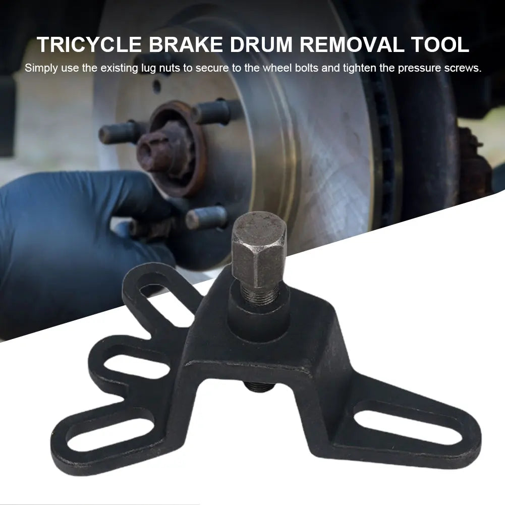 Universal Brake Drum Puller Tool Handheld 4 Hole Wheel Hub Puller Special Removal Tool for Motorcylce Tricycle Accessories