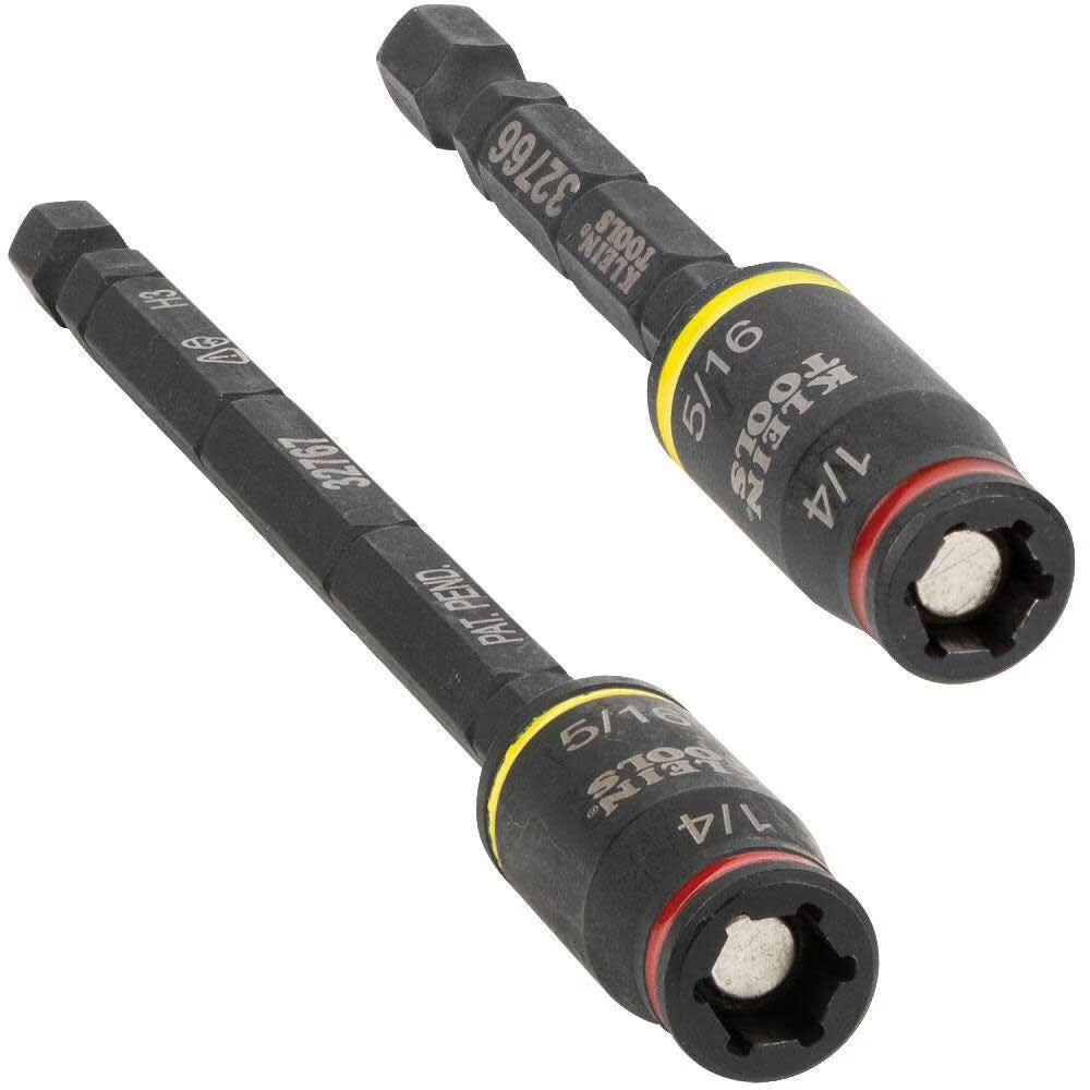 Klein Tools 3 in 1 Impact Flip Socket Set 2Pc