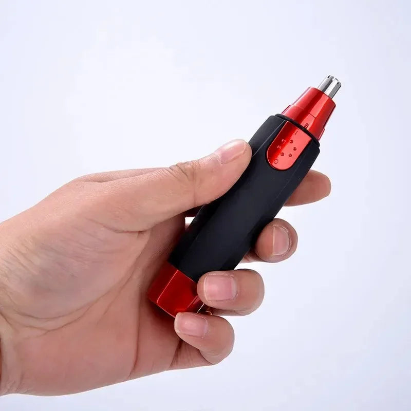 Cordless Nose and Ear Hair Trimmer for Painless Facial and Eyebrow Grooming, Nose and Ear Cleaning Trimmer Razor