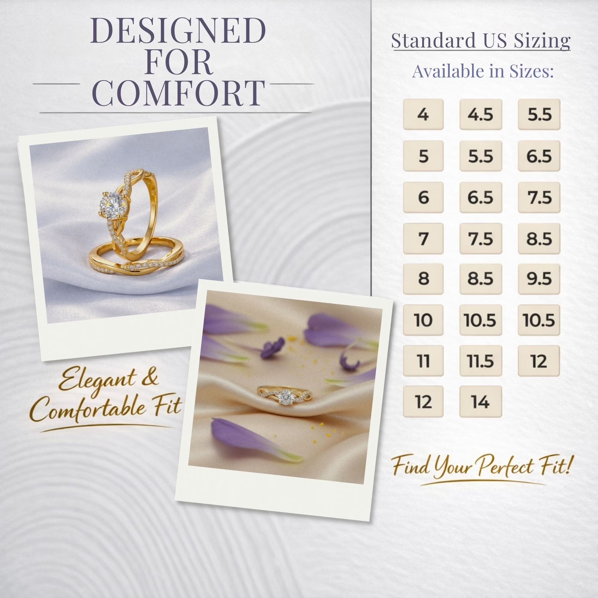 Queena Wedding Ring Set Anniversary Band Engagement Ring for Women Sterling Sterling Cz