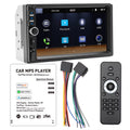 BQCC 7" 2Din/1 Din MP5 Car Player Mirrorlink Wired Android Auto/Carplay BT AUX Colorful Lights FM Car Radio F7018C