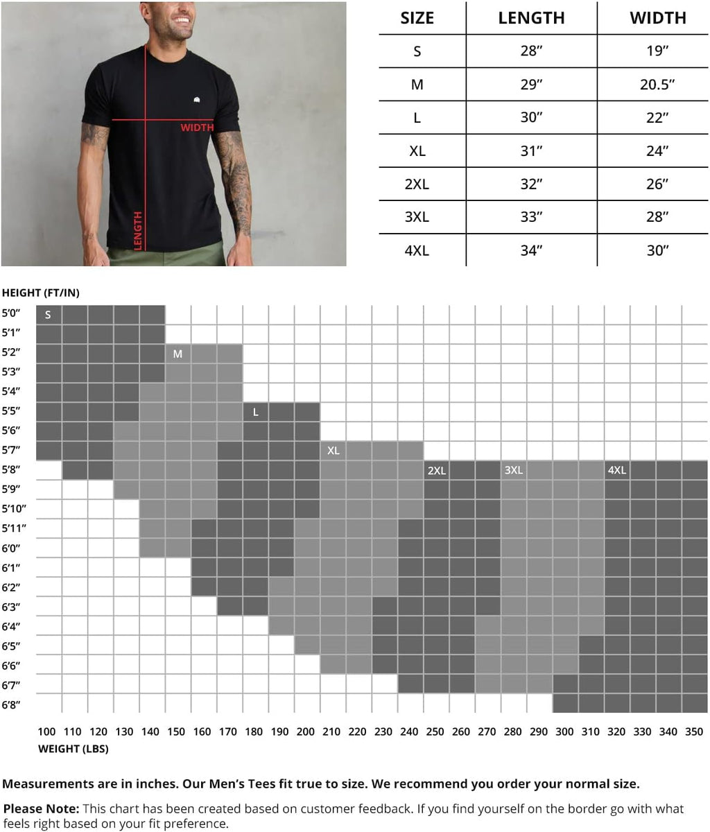 INTO the AM Infinite Falls Mens Graphic Tee - Cool Novelty Design Crewneck T Shirts for Guys (Black, 4X-Large)