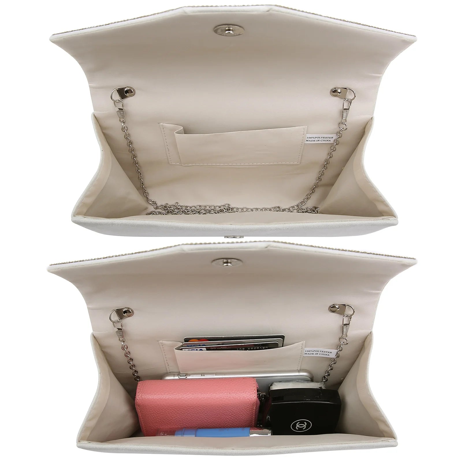 Dasein Women'S Evening Bags Formal Party Clutches Wedding Purses Cocktail Prom Handbags
