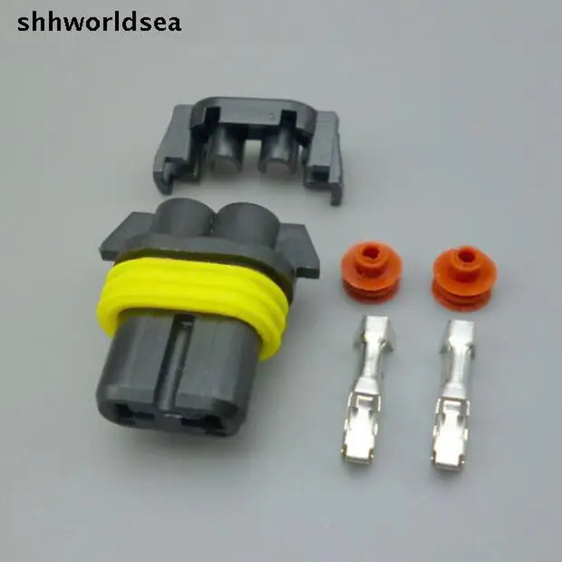 Shhworldsea 9006 HB4 Female Plastic Socket Bulb Socket Hid DIY Connector