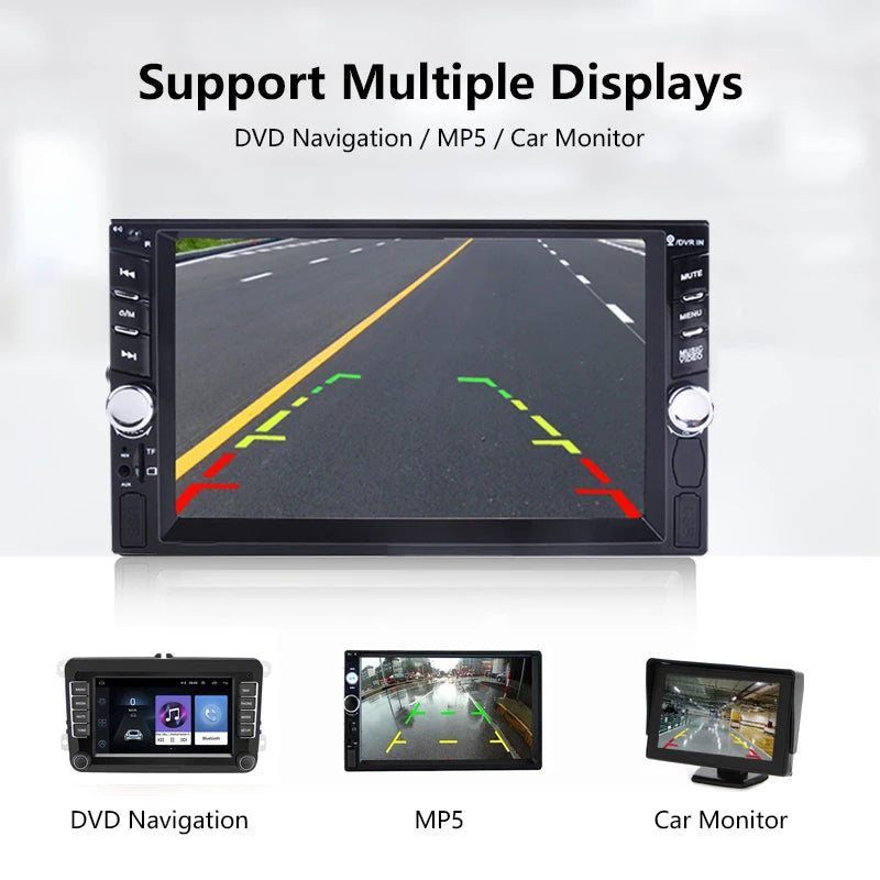High-Definition Waterproof Rear Camera for Driving Recorders - 140° Wide Angle, Night Vision & Parking Monitoring