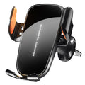 Non-Slip Car Wireless Charger Phone Holder Stand Air Vent Cellphone Bracket for Iphone Samsung Xiaomi Auto Fast Charging Station