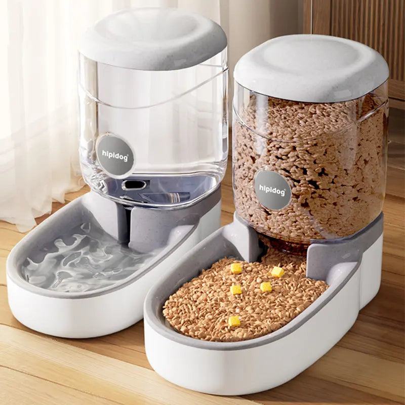 Automatic Electric Pet Water Dispenser and Food Bowl for Dogs and Cats - Large Capacity Pet Supplies