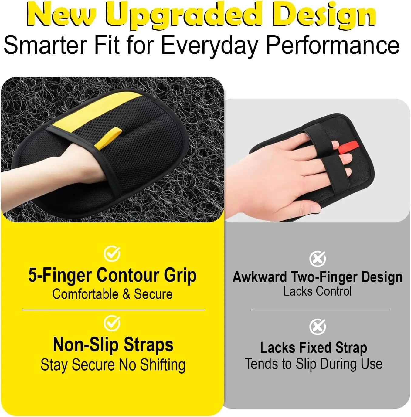 Electrostatic Pet Hair Removal Gloves - Reusable Grooming Gloves for Efficient Cat and Dog Hair Removal