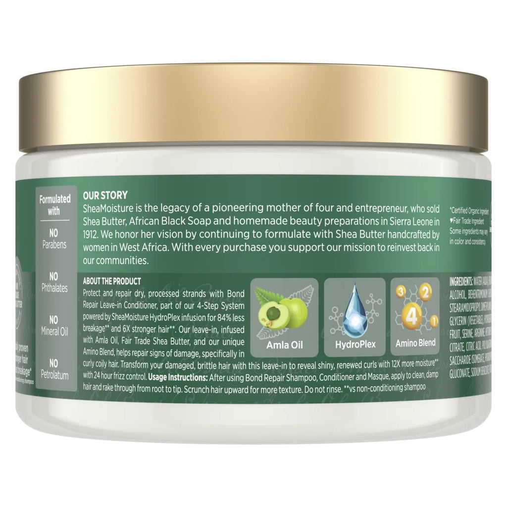 Bond Repair Leave-In Conditioner Amla Oil, 11 Fl Oz