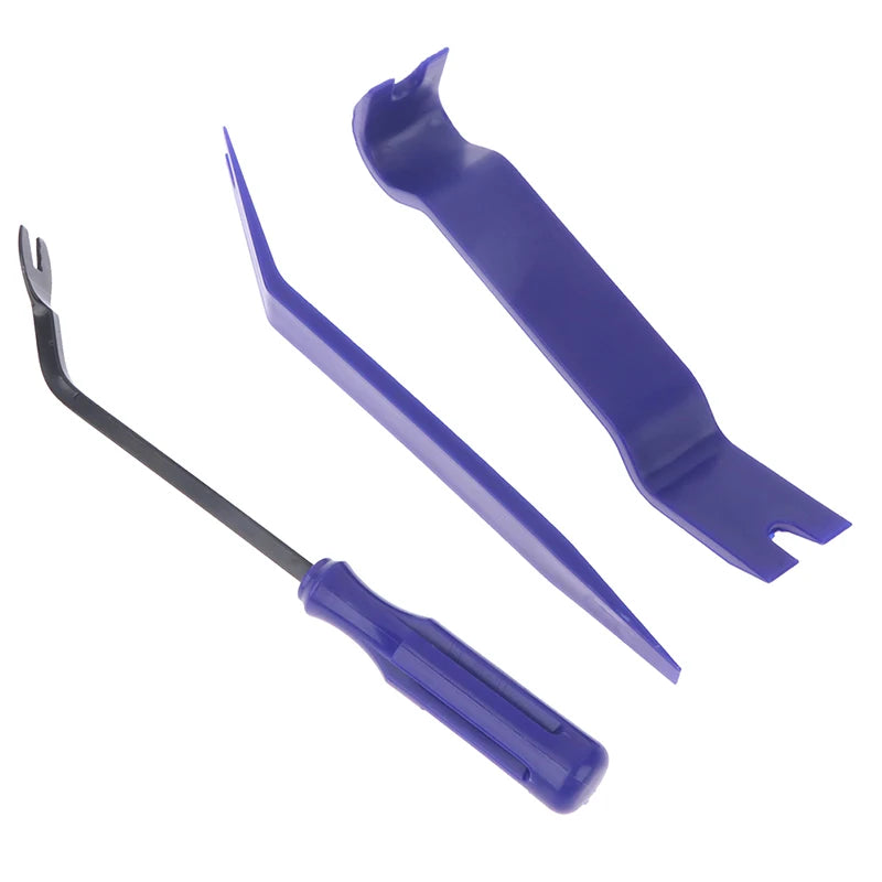 5Pc/Set Auto Door Clip Panel Radio Trim Removal Tool Kits Plastic Car Dismantlers Interior Seesaw Conversion Repairing Car Tools