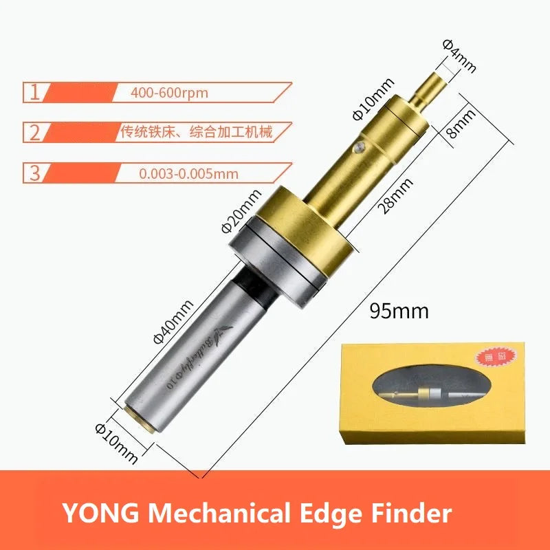 Mechanical Edge Finder Touch Point 10Mm Ceramic Precision Measurement Tool Instrument Milling Lathe Machine Tools 1Pc
