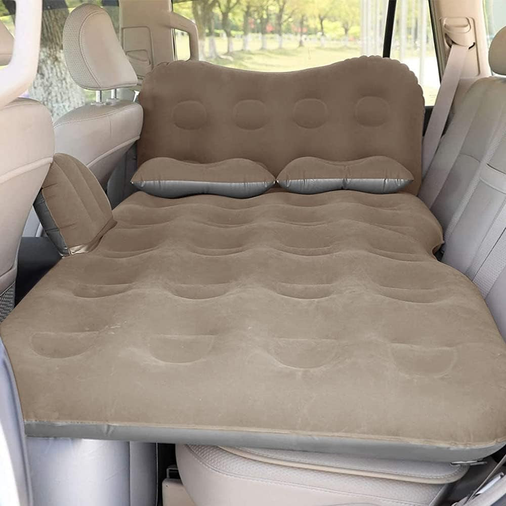 SAYGOGO Inflatable Car Air Mattress with Pump - Ultimate Back Seat Camping Bed for SUVs, Sedans, and Pickups