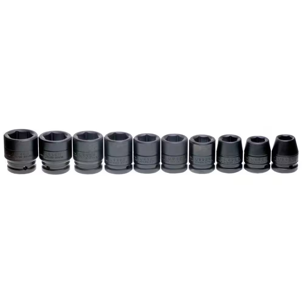3/4 In. Drive 6-Point Impact Socket Set (10-Piece)