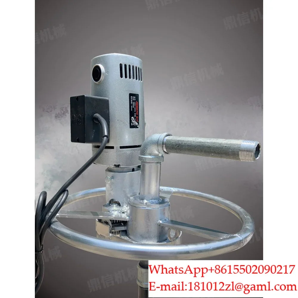 Household Water Well Drilling Rig Small a Complete Set of Drilling Equipment Handheld Disc Well Drilling Machine
