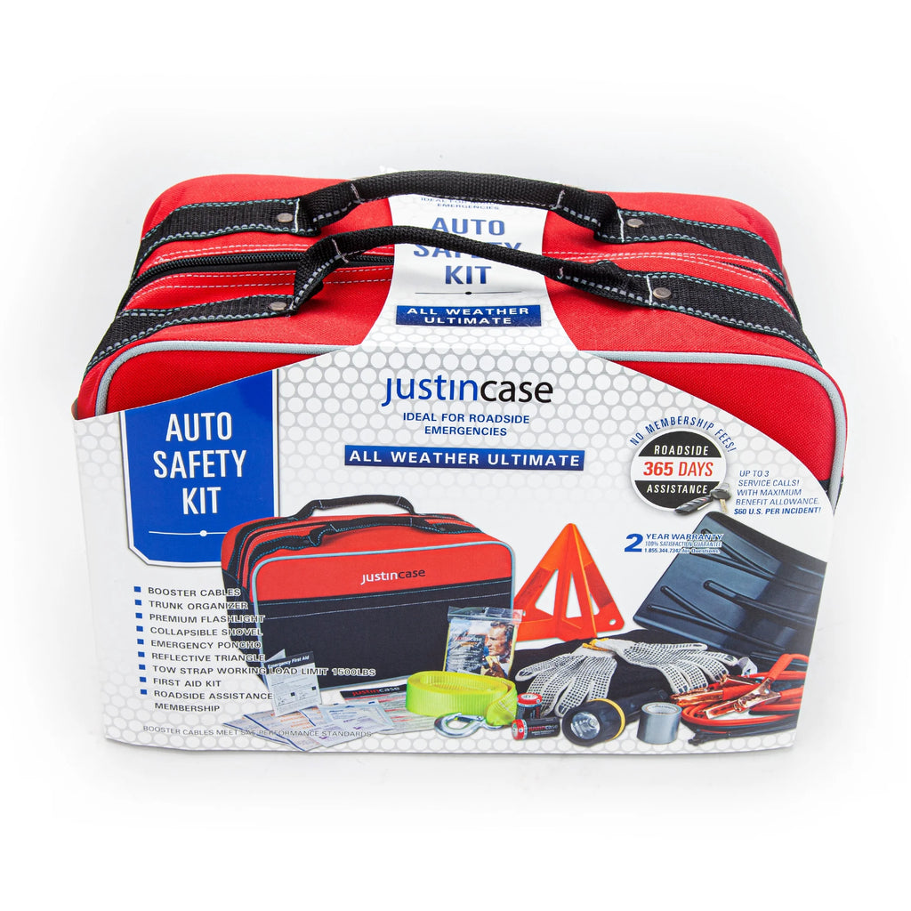 Ultimate Justin Case All-Weather Auto Safety Kit for Peace of Mind on Every Journey