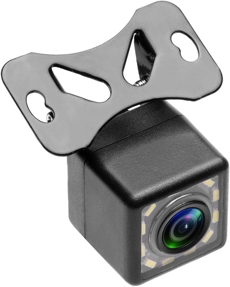 Car Backup Camera, Rear View Camera Ultra HD 12 LED Night Vision,Waterproof Reverse Camera 170° Wide View Angel for Universal Cars,Suv,Trucks,Rv and More (HD)