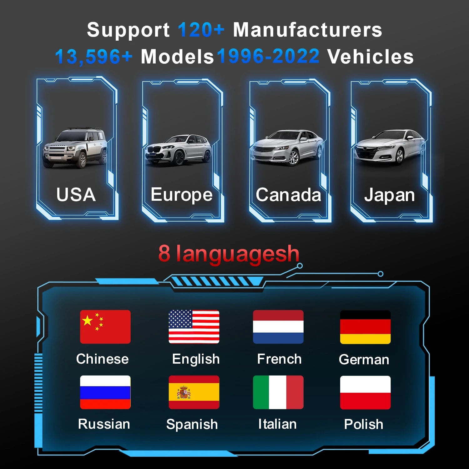 KONNWEI MAXOBD Full System OBD2 Scanner Bluetooth 5.2 Car Diagnostic Tool for Engine/Transmission/Abs/Airbag Code Reader