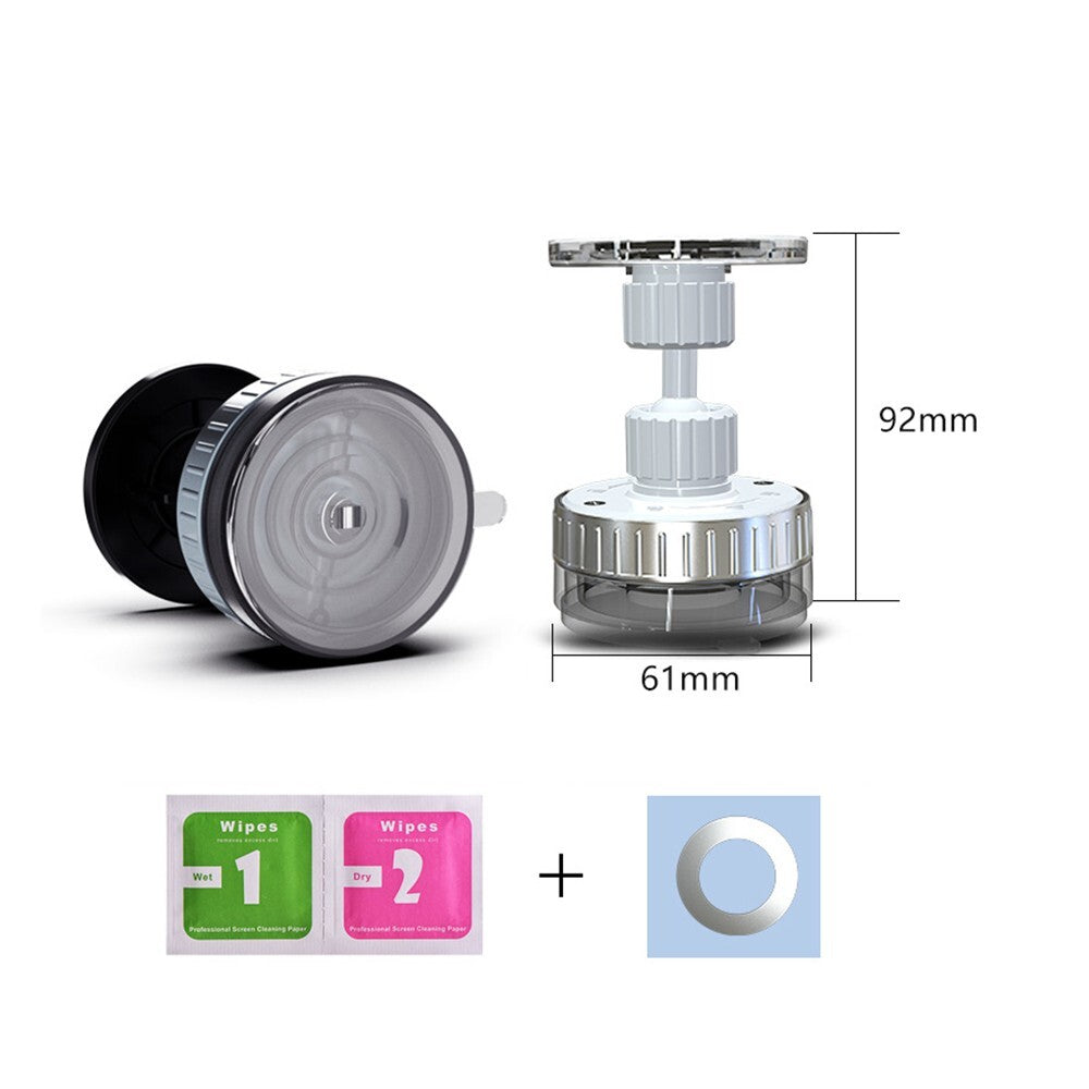 Magnetic Vacuum Car Phone Holder and Wall/Table Mount for MagSafe Compatibility