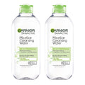 Garnier Micellar Water for Oily Skin, Facial Cleanser & Makeup Remover, Mattifying, for All Skin Types, Vegan, Cruelty Free, 13.5 Fl Oz (400Ml), 2 Count