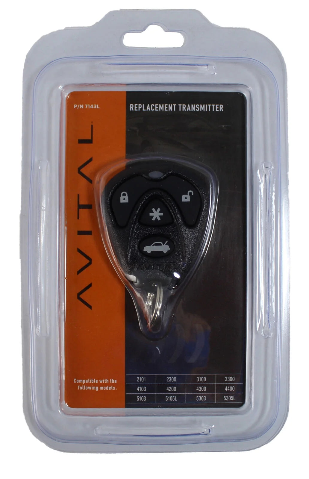 7143L 4-Button Replacement Remote ASK Transmitter