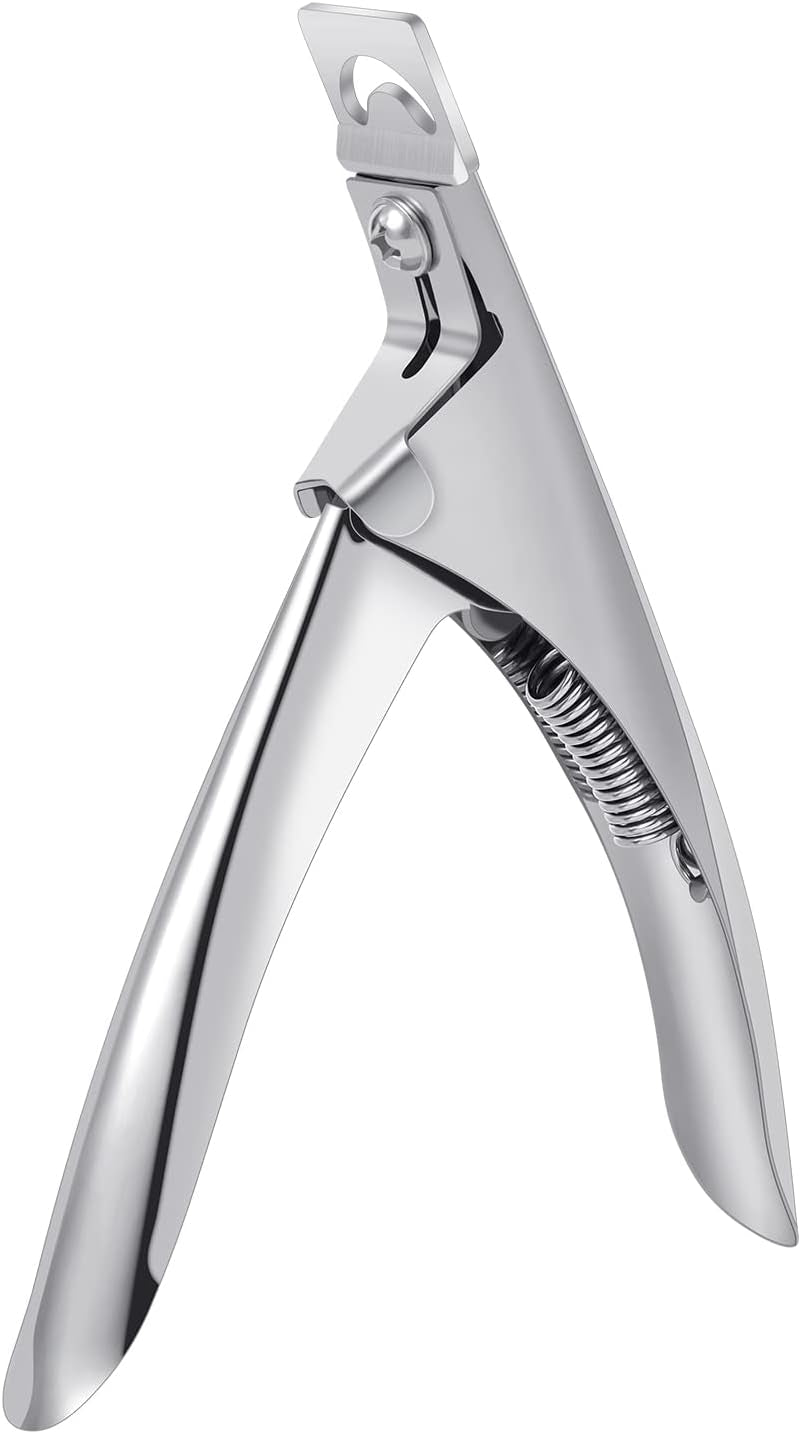 SUMAJU Professional Acrylic False Nail Clippers for Acrylic Nails Nail Tip Cutter Nail Manicure Tool (Rainbow)