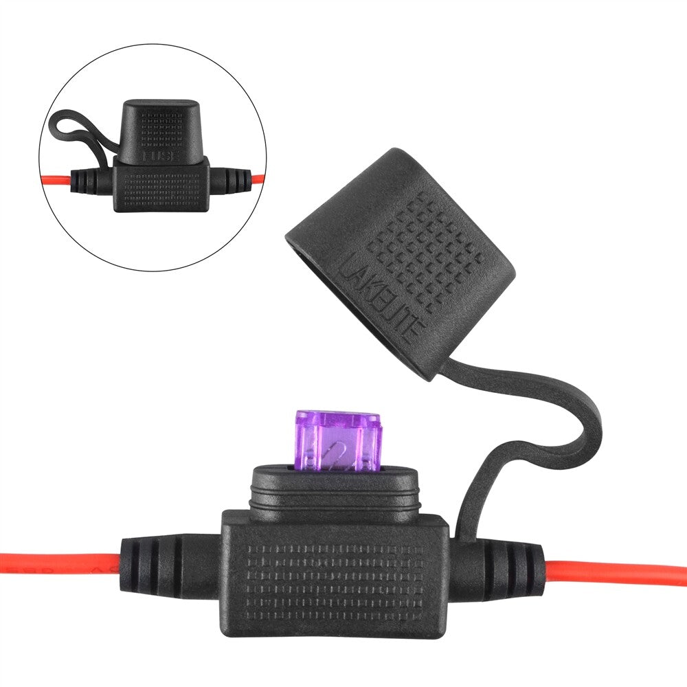 Motorcycle Car Battery Charger Cable Ring Terminal Harness Quick Disconnect Mp