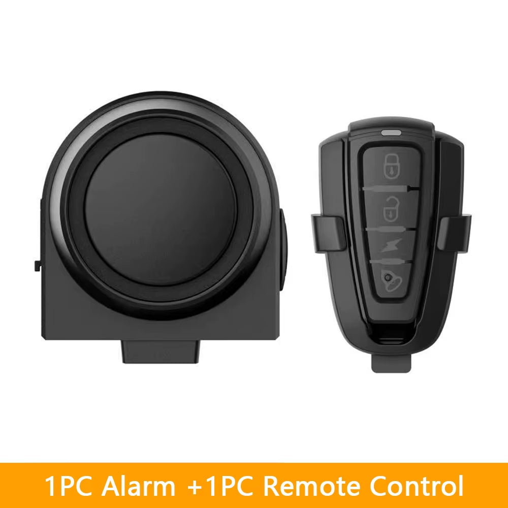 Ultimate Wireless Anti-Theft Bicycle Vibration Alarm - USB Rechargeable with Remote Control Security System