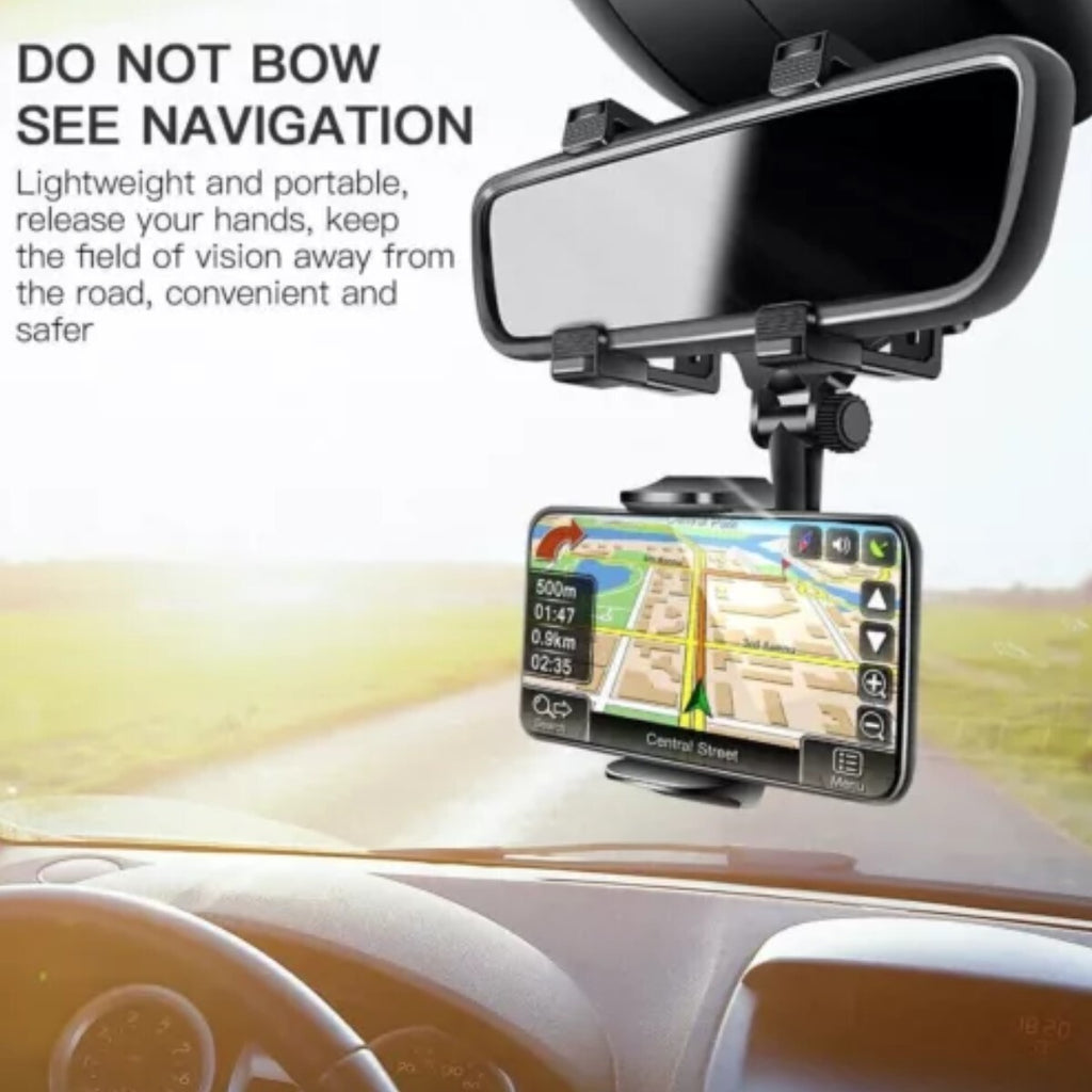 Universal 360° Rotatable Car Phone Mount Holder for Mobile Devices