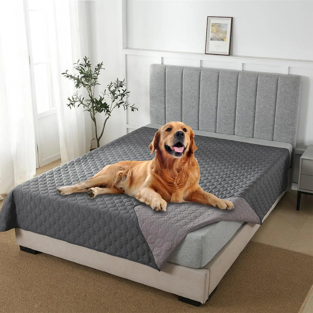 Double-Sided Waterproof Pet Bed Cover - 1 Count Pet Bed Protector for Dogs and Cats, Furniture Accessories, and Blankets