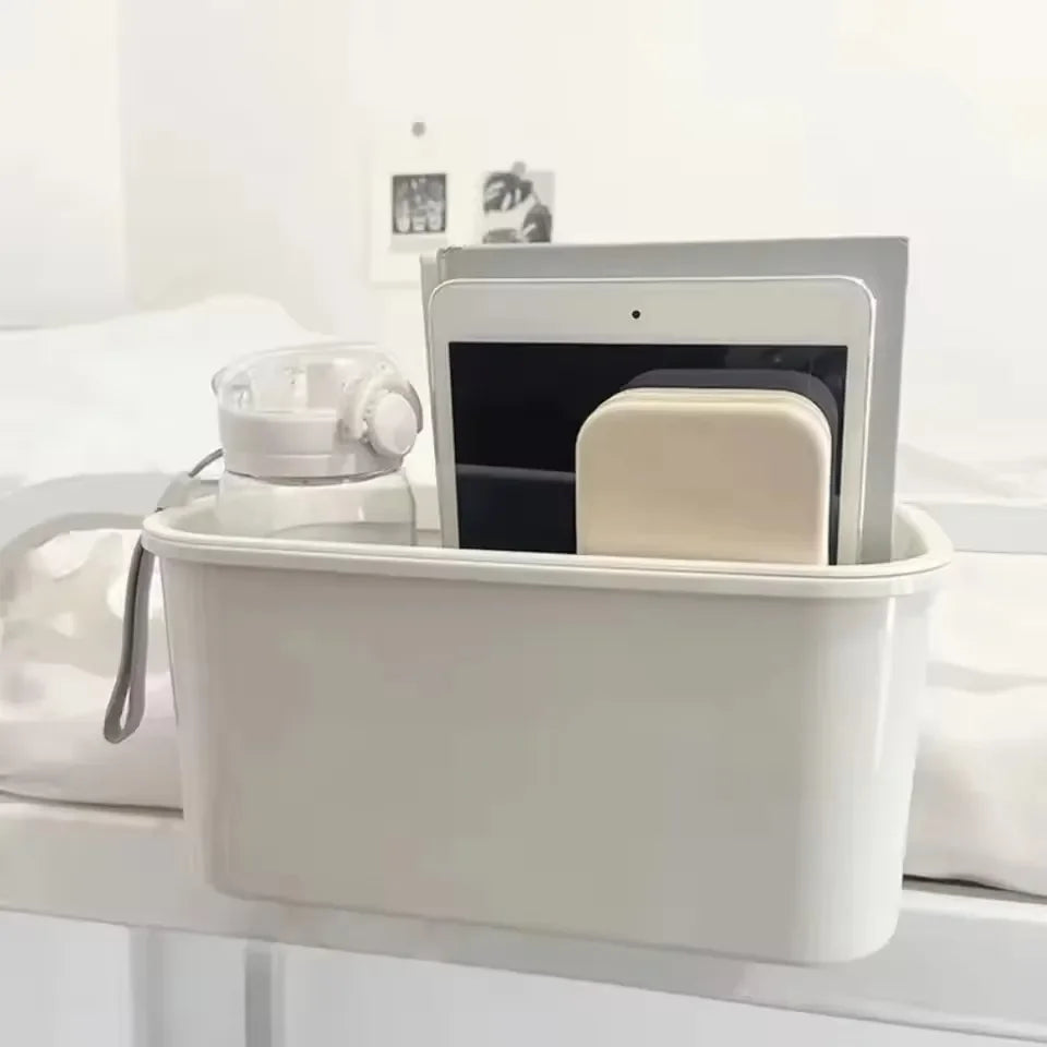 Big Capacity Bedside Hanging Basket No Punching Required Shelf Crib Storage Baby Diaper Fence Table Box Bedside Hanging Baskets