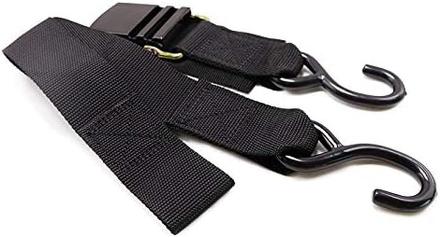 MEILI Heavy Duty Boat Trailer Transom Straps - 2PK Adjustable 2" x 48" Tie Down Straps with Quick Release Buckle, 1200 LBS Capacity, Fast Shipping from USA