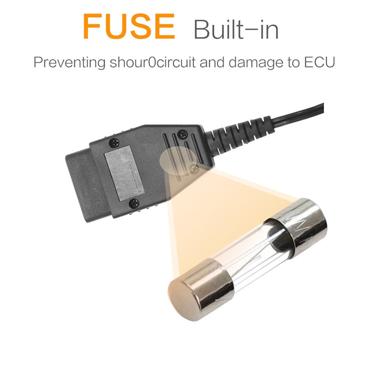 Car Computer ECU Memory Saver Rechargeable Battery Replacement Tool Kit Accessories, CYS-100