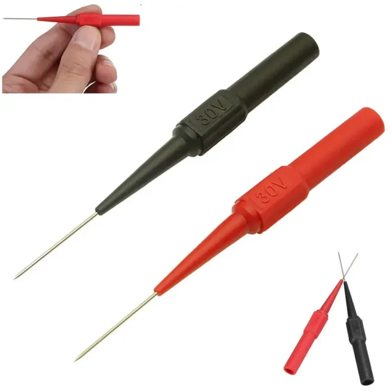 1/2pcs Insulation Piercing Needle Non-destructive Multimeter Test