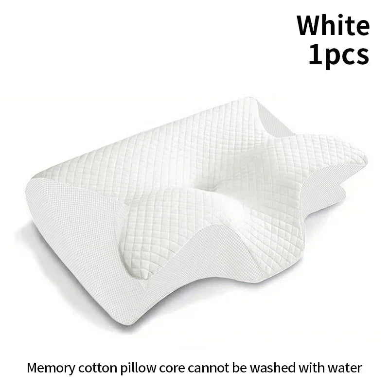 Ergonomic Contour Pillow for Neck Pain Relief
