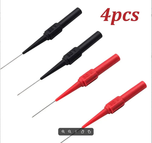 1/2pcs Insulation Piercing Needle Non-destructive Multimeter Test