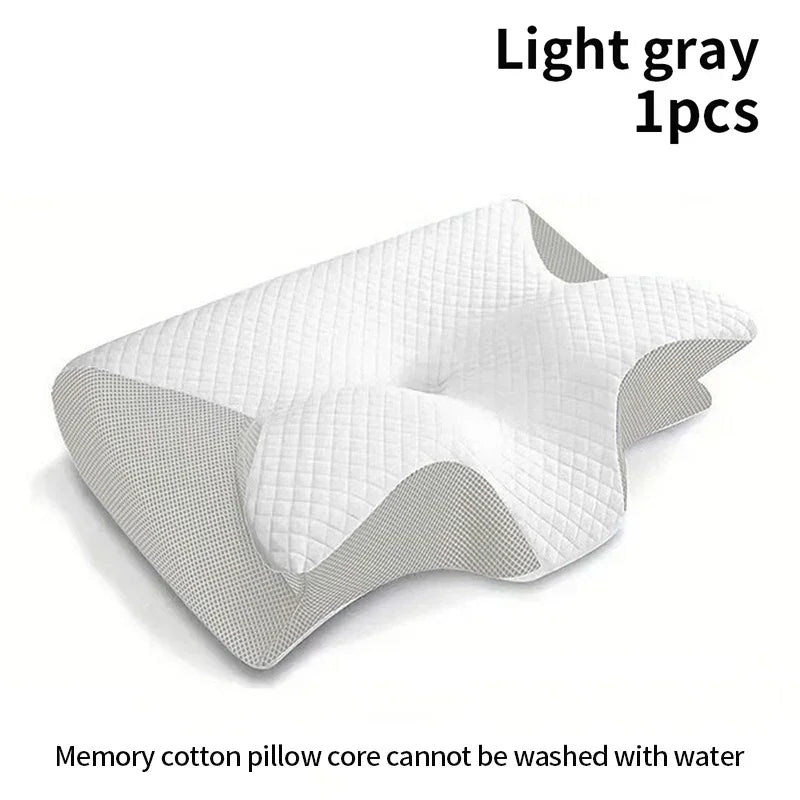 Ergonomic Contour Pillow for Neck Pain Relief