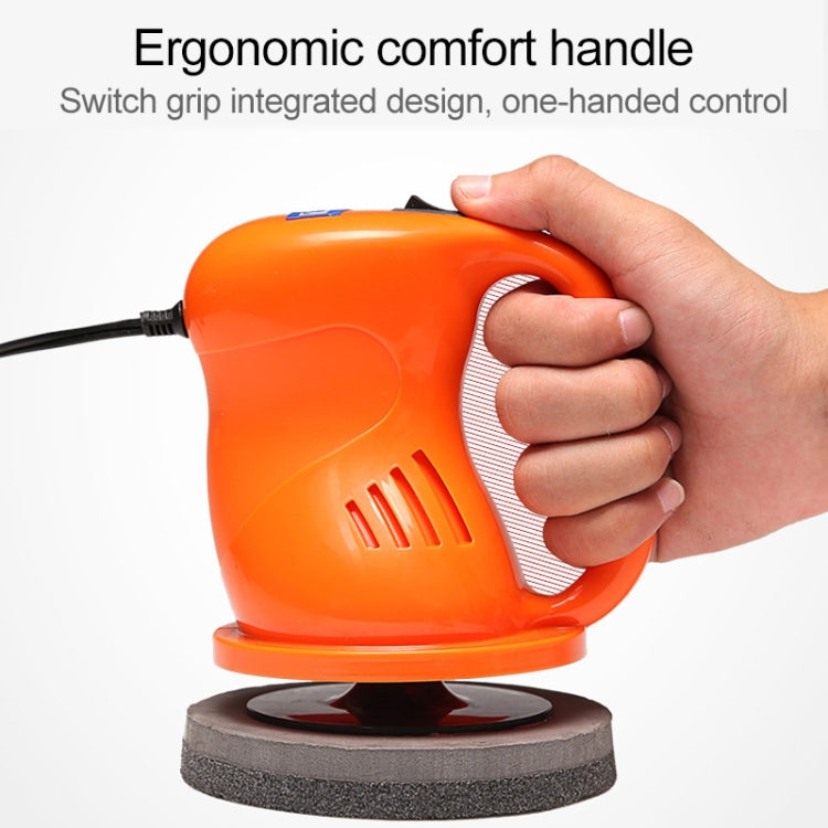 Electric Car Polisher Waxing Polishing Machine Kit Automation Cleaning Car Buffing ABS Car Accessories, Electric Car Polisher(Orange), Electric Car Polisher(Black)