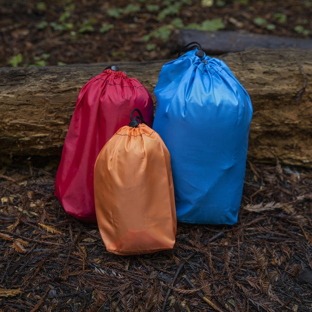 Outdoor Products Ditty Bag 3 Pack Stuff Bag, 16.2 L, Assorted, Unisex, Drawstring Closure, New, Adult