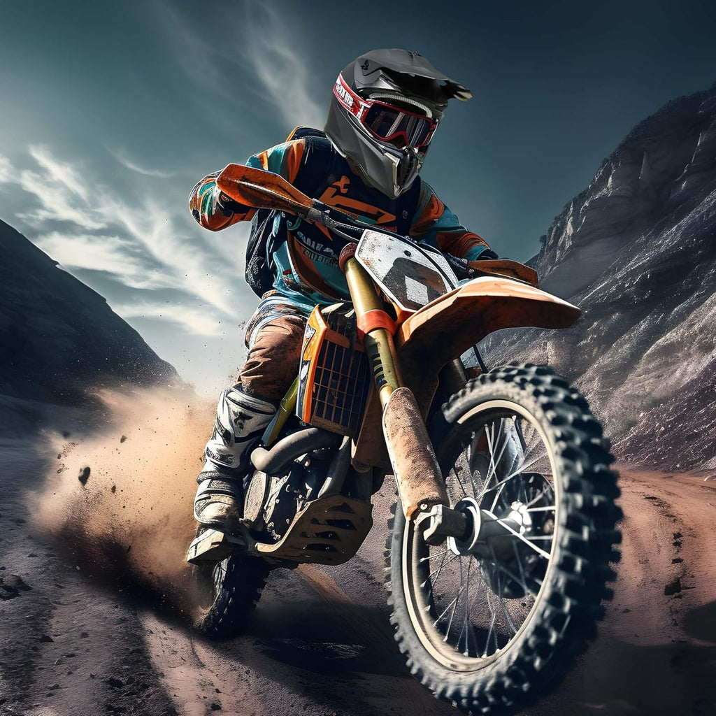 AHR Adult Offroad Dirt Bike Helmet Motocross ATV Dirtbike Outdoor BMX MX Full Face Motorcycle Helmet DOT Approved