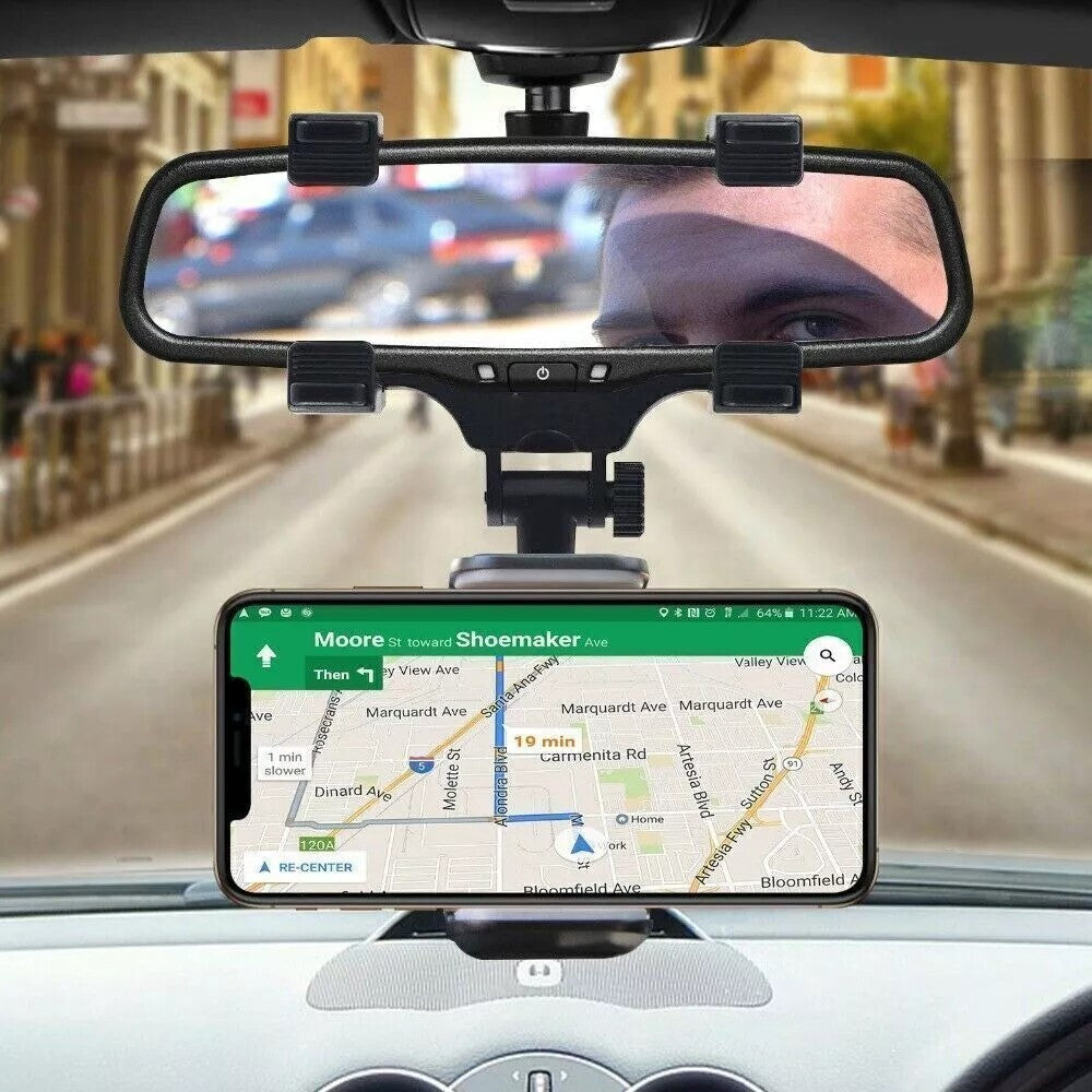 Universal 360° Rotatable Car Phone Mount Holder for Mobile Devices