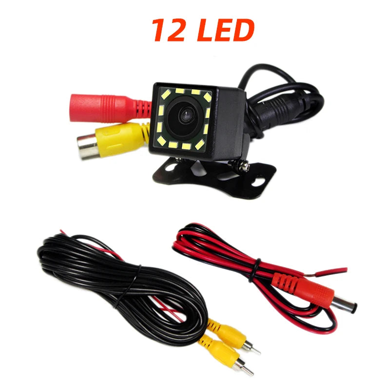 High-Definition Waterproof Rear Camera for Driving Recorders - 140° Wide Angle, Night Vision & Parking Monitoring