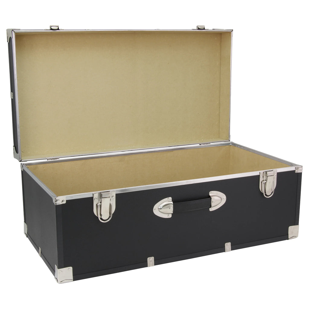 30" Storage Trunk, Black