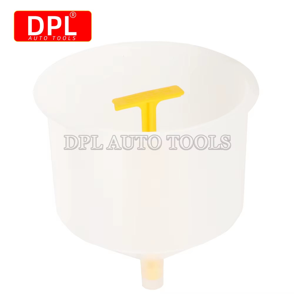 15-Piece Universal Vehicle Oil and Coolant Filling Kit with Spill-Proof Funnels and Spouts
