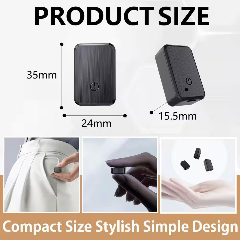 Magnetic Mini GPS Tracker Real-Time Locator for Vehicles with Full Global Coverage No Subscription Fee