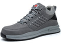 Composite Toe Safety Shoes for Men Women Lightweight Work Sneakers Leather Industrial Boots